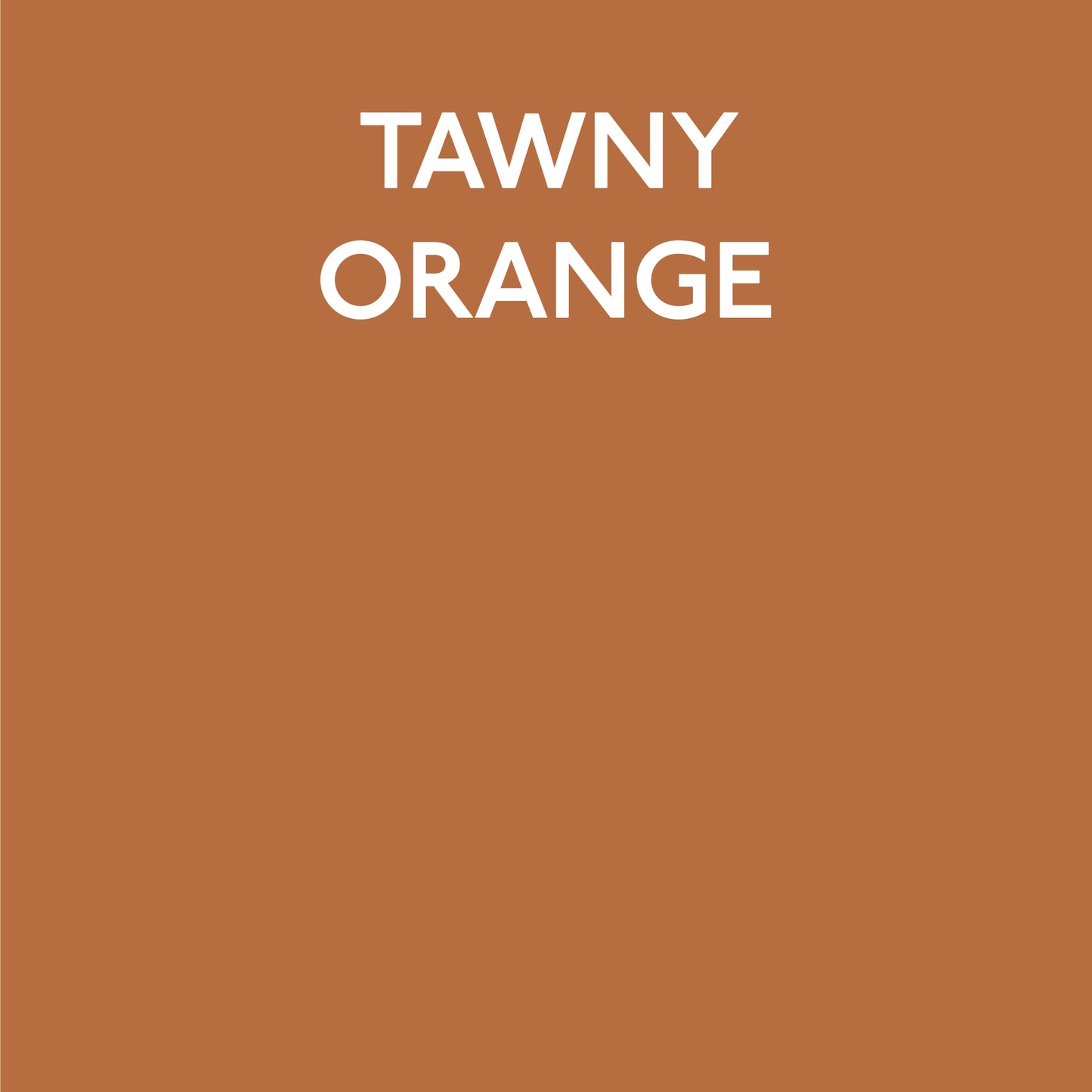Tawny Orange Swatch