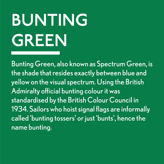 Bunting Green Story Swatch