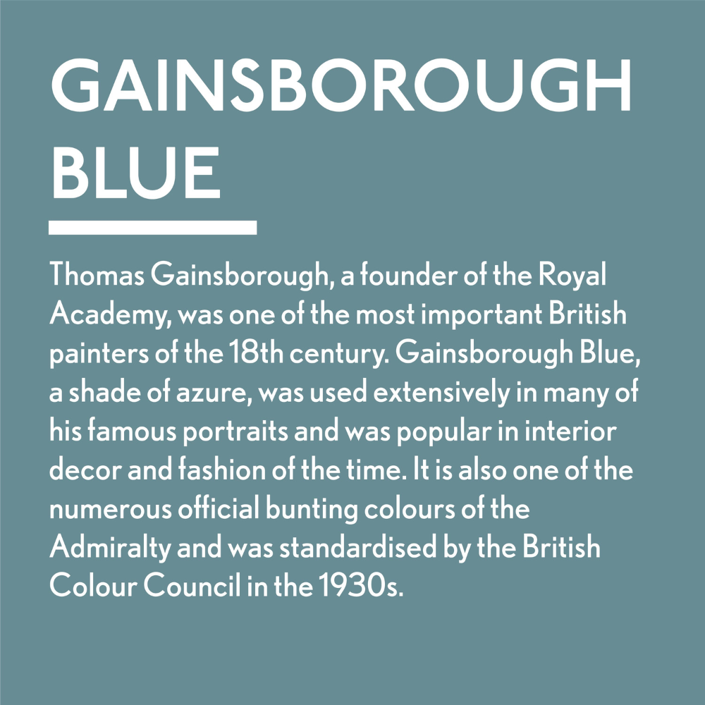 Gainsborough Blue Story Swatch
