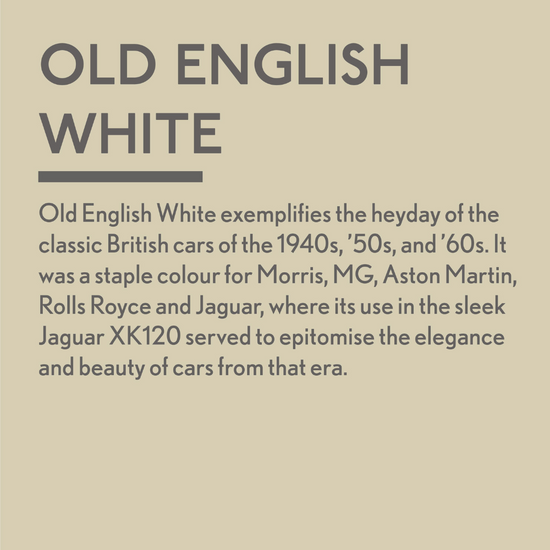 Old English White Story Swatch