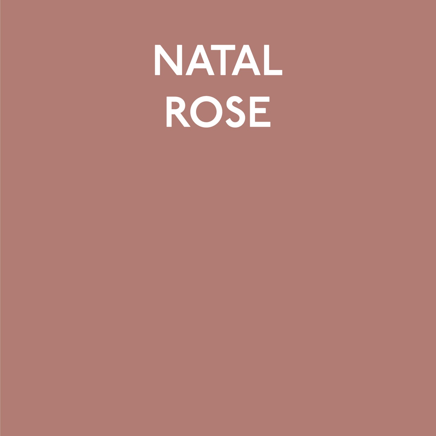 Natal Rose Swatch