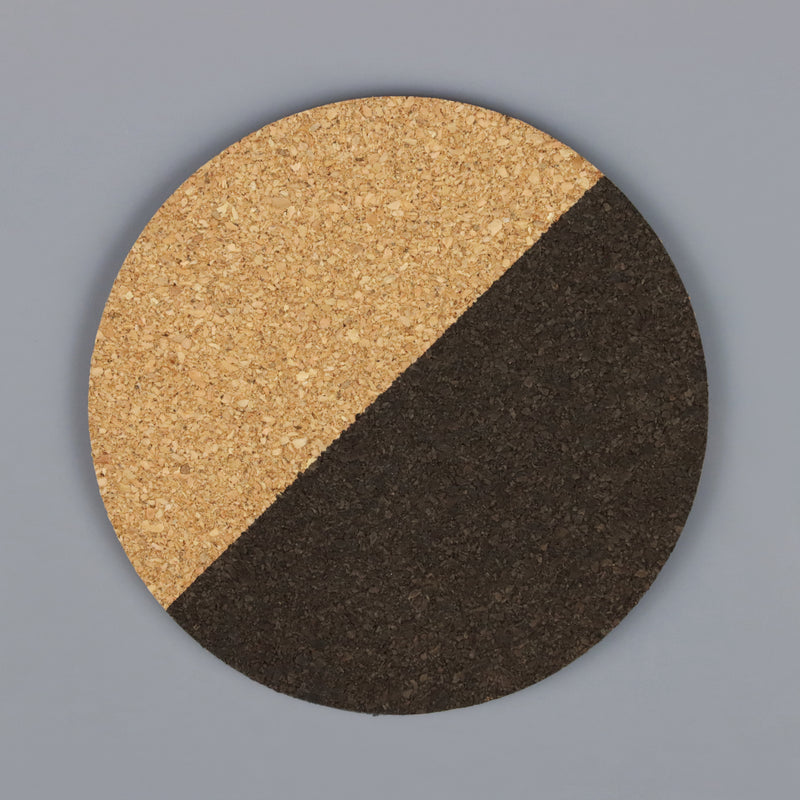 Cork coated in bleo gel paint