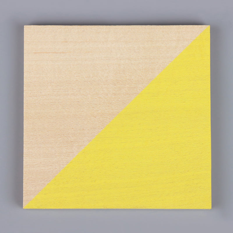 Wood coated in bleo gel paint