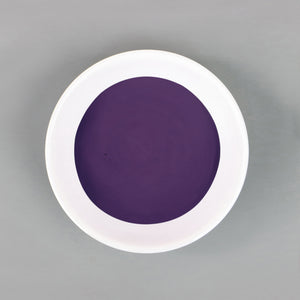 
                      
                        Dish with Bleo violet paint poured in
                      
                    