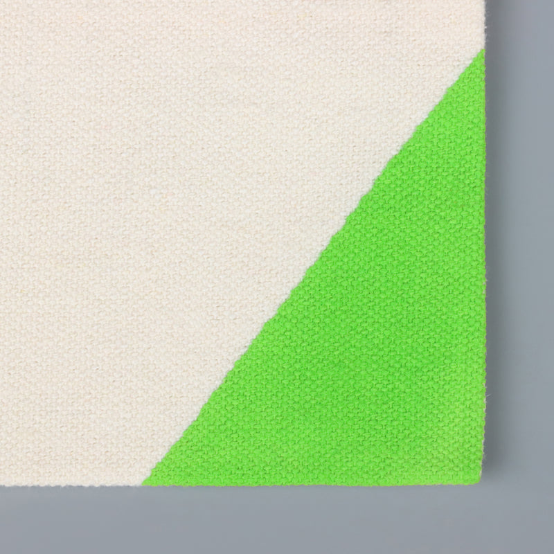 Canvas coated in bleo gel paint
