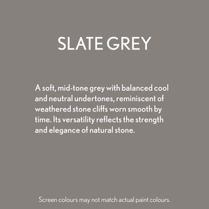 
                      
                        Colour card and description of bleo slate grey
                      
                    