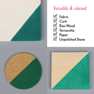 
                      
                        Geometric design with fabric, cork, raw wood, terracotta, paper, and unpolished stone samples on a gray background.
                      
                    