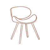 A small chair