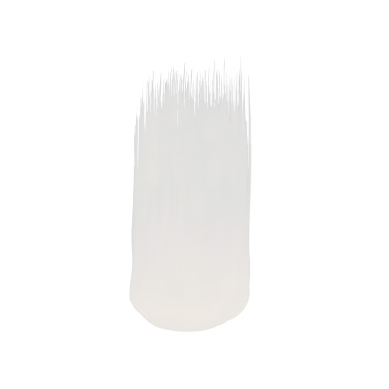 Cream paint swatch on a white background