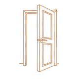 A single door