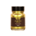 Jar of Super Gild premium acrylic gilding paint on a white background