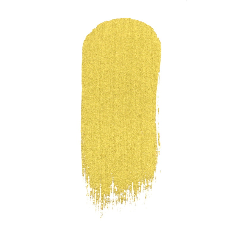 Super GILD Gold yellow paint swatch on a white background