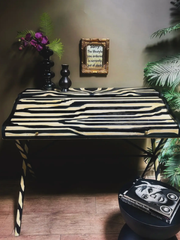 Sarah Parmenter Designs project painted in Jet Black