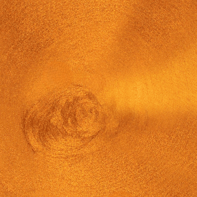 Close-up of burnt copper metallic paint in a tin