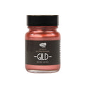 GILD Originals jar of rose gold metallic paint on a white background