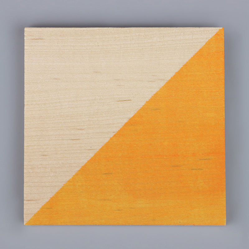 Wood coated in bleo gel paint