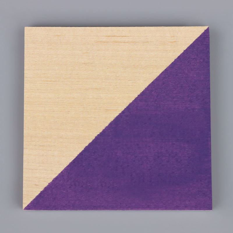 Wood coated in bleo gel paint