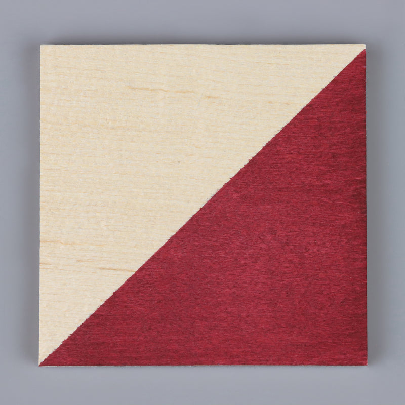 Wood coated in bleo gel paint