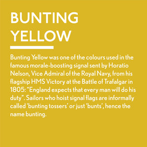 
                      
                        Bunting Yellow heritage explanation and story of the 1940s Jubilee voyage
                      
                    