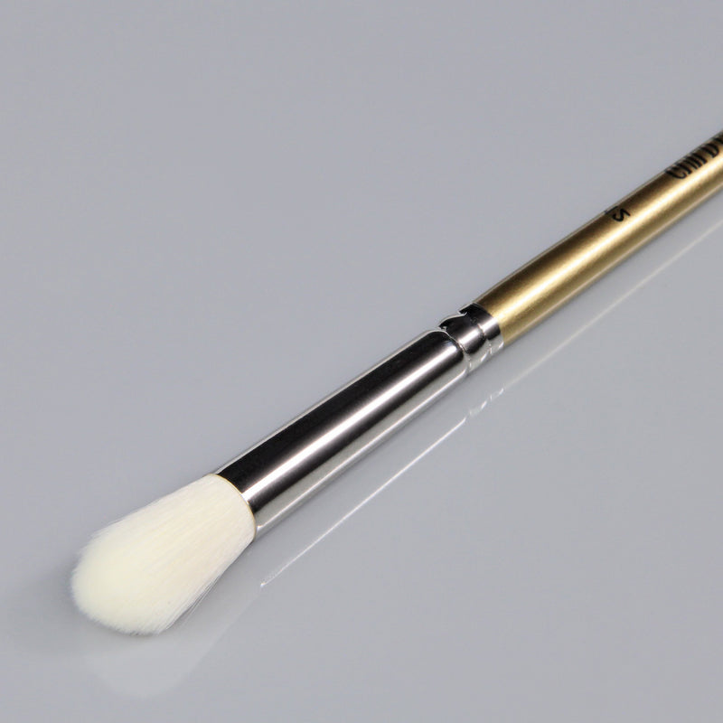 Close up of mop brush white bristles