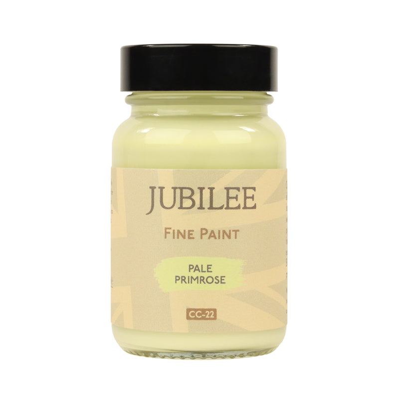 Jubilee Pale Primrose durable furniture paint 60ml