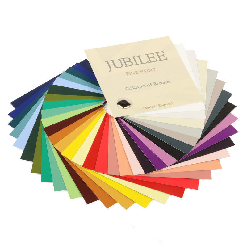 Jubilee 30 Colour Card Swatches