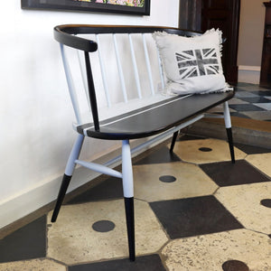
                      
                        Jet black on bench and pillow
                      
                    