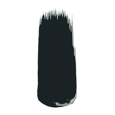 jet black paint swipe