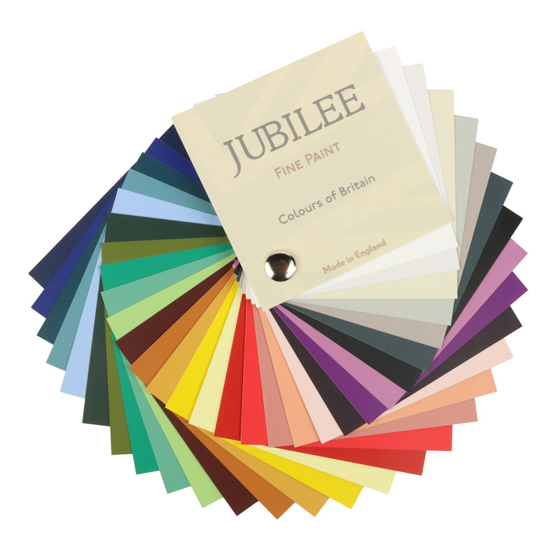 Jubilee 30 Colour Card Swatches