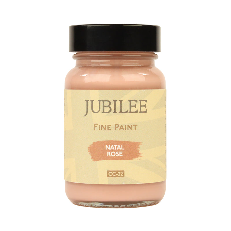 Natal Rose pink paint jar in 60ml