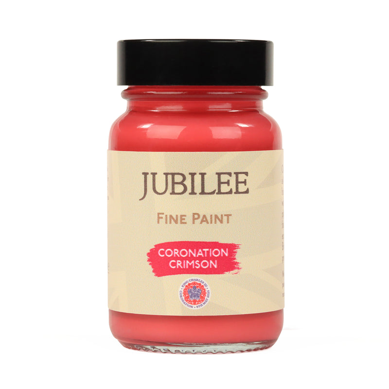 Jubilee coronation crimson durable furniture paint 60ml