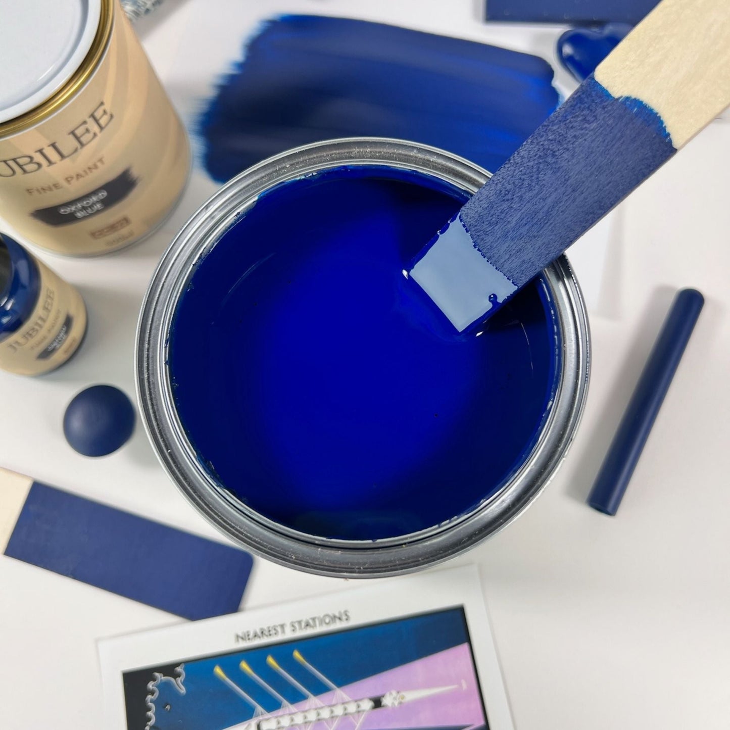 oxford blue open paint top
