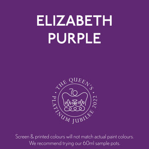 
                      
                        Jubilee Elizabeth purple durable furniture paint colour square
                      
                    