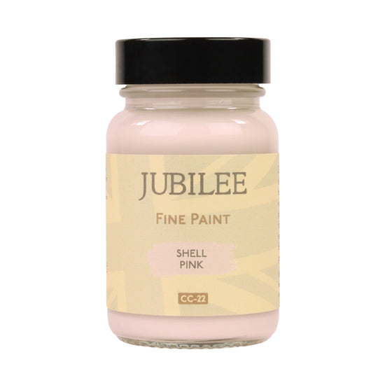 Jubilee Shell Pink durable furniture paint 60ml