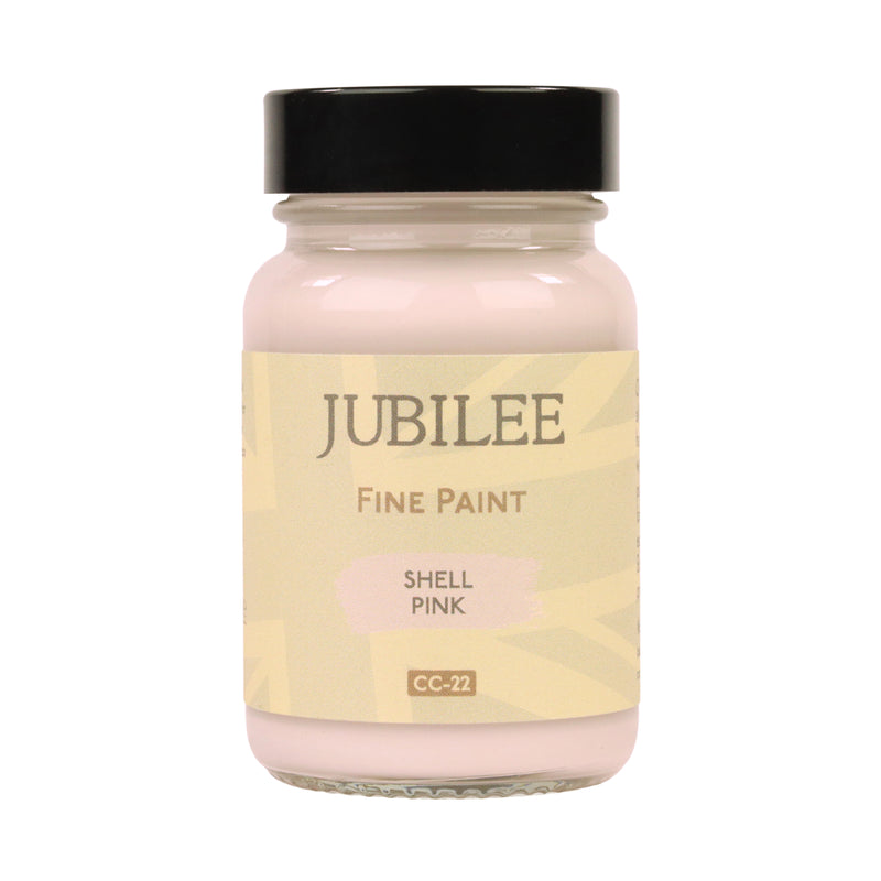 Jubilee Shell Pink durable furniture paint 60ml