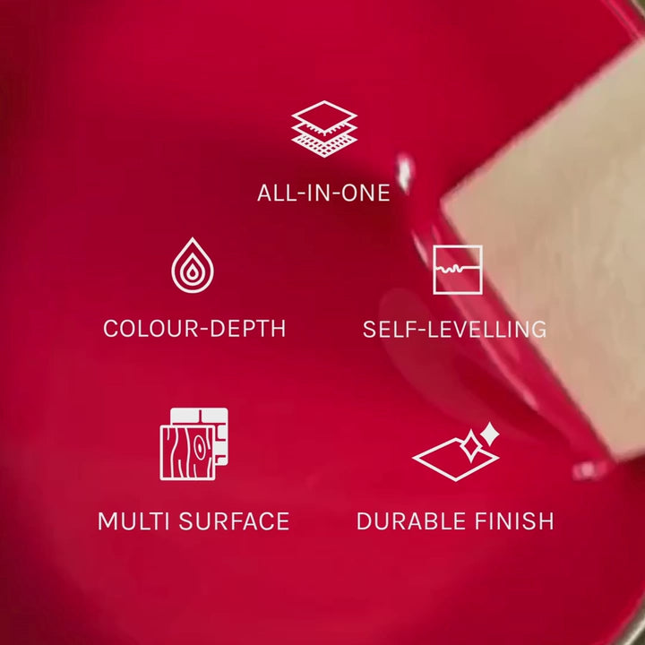 Red Paint Stirring Video Jubilee