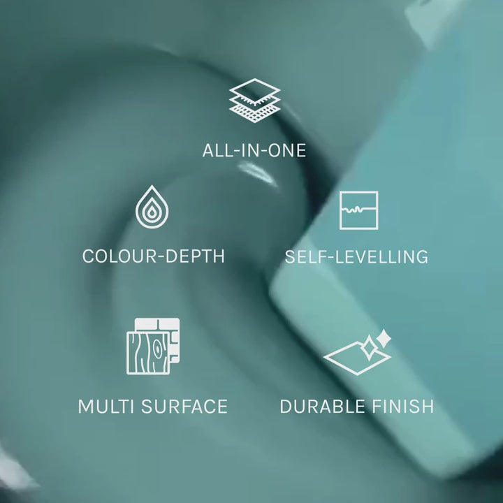 Blue Paint Stirring Video Jubilee