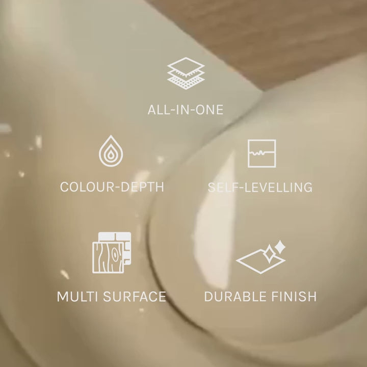 Cream White Paint Stirring Video Jubilee
