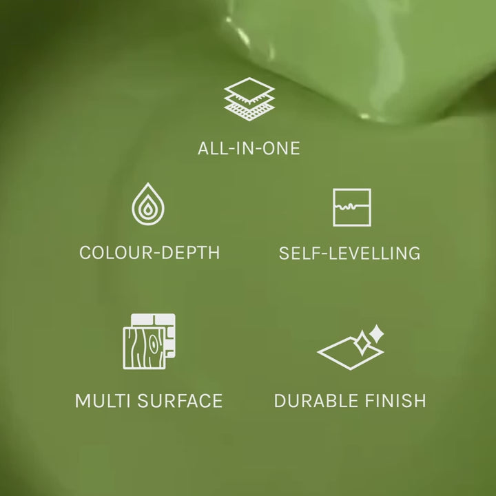 Light Green Paint Stirring Video Jubilee