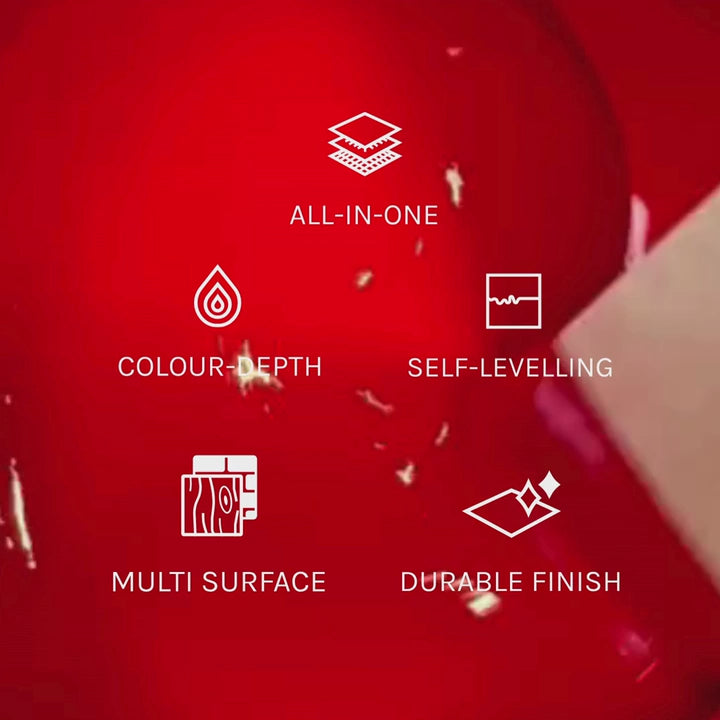 Red Paint Stirring Video Jubilee