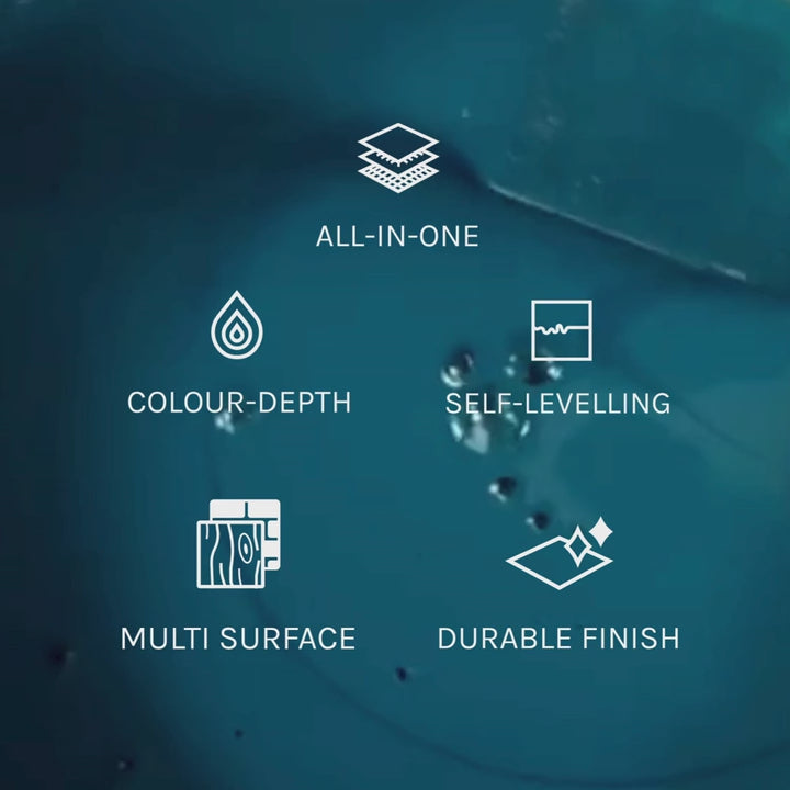 Blue Paint Stirring Video Jubilee