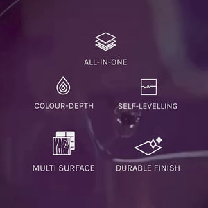
                      
                        Load and play video in Gallery viewer, Dark Purple Paint Stirring Video Jubilee
                      
                    
