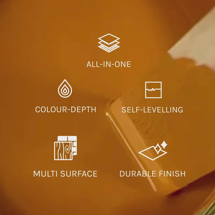 Orange Paint Stirring Video Jubilee
