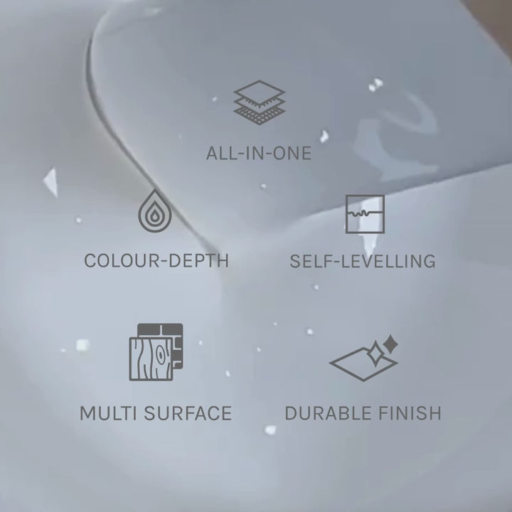White Paint Stirring Video Jubilee