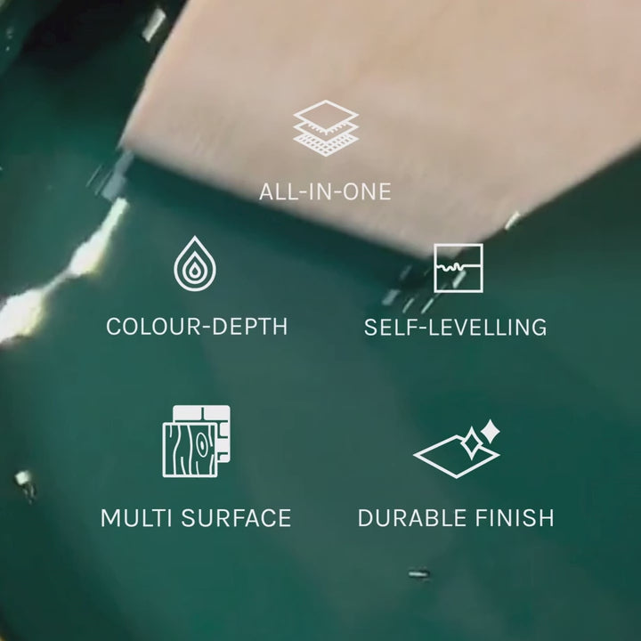Dark Green Paint Stirring Video Jubilee