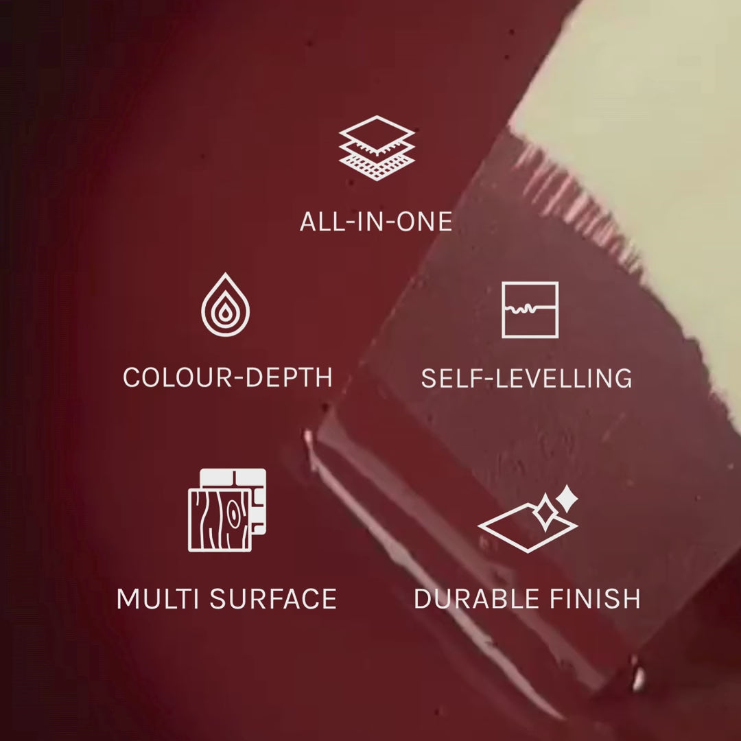 Dark Red Paint Stirring Video Jubilee