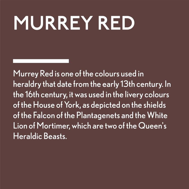 Murrey Red Paint Square Swatch and story
