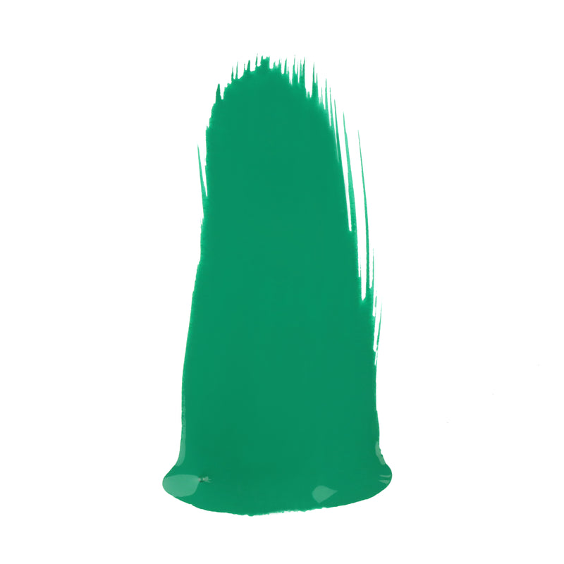 Bunting Green Paint Swatch of Brushmarks