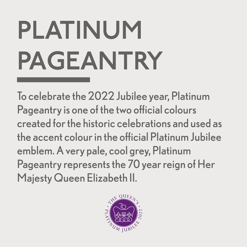Jubilee platinum pageantry durable furniture paint colour square with story