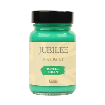 Jubilee Bunting Green durable furniture paint 60ml